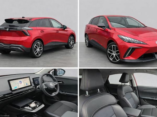 MG MG4 Hatchback, Electric, 2025, Red
