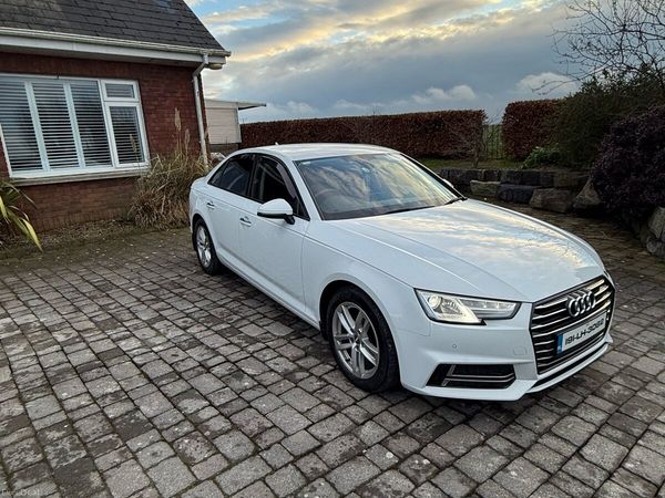 Audi A4 Saloon, Diesel, 2019, White