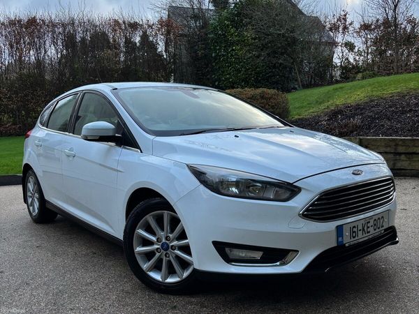 Ford Focus Hatchback, Diesel, 2016, White