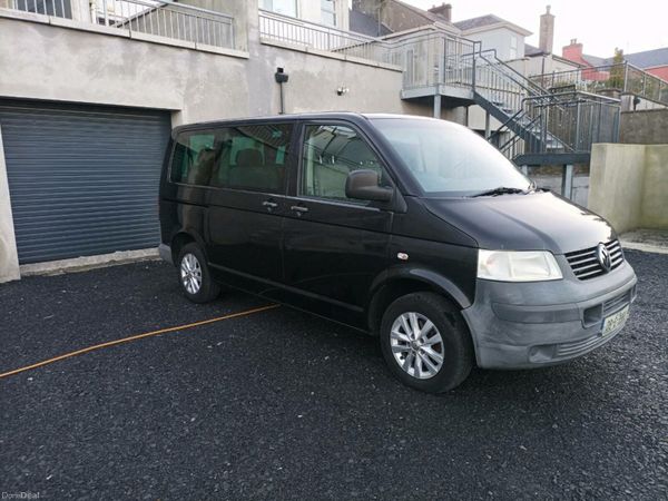 Volkswagen Shuttle Minibus, Diesel, 2008, Black