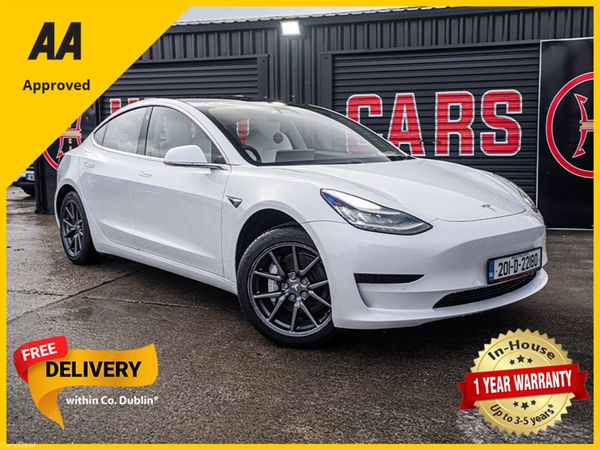 Tesla Model 3 Saloon, Electric, 2020, White