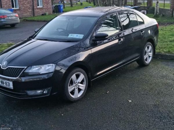 Skoda Rapid Saloon, Petrol, 2017, Black