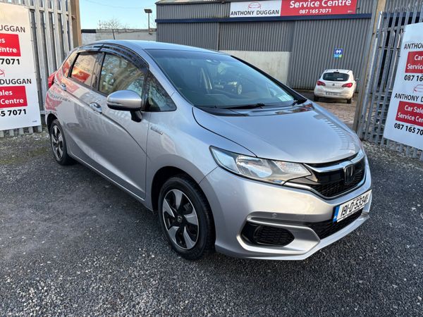 Honda Fit Hatchback, Petrol Hybrid, 2019, Silver