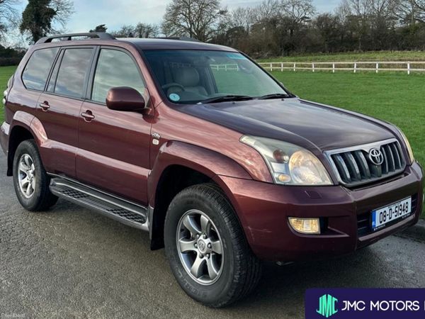Toyota Land Cruiser SUV, Diesel, 2008, Red