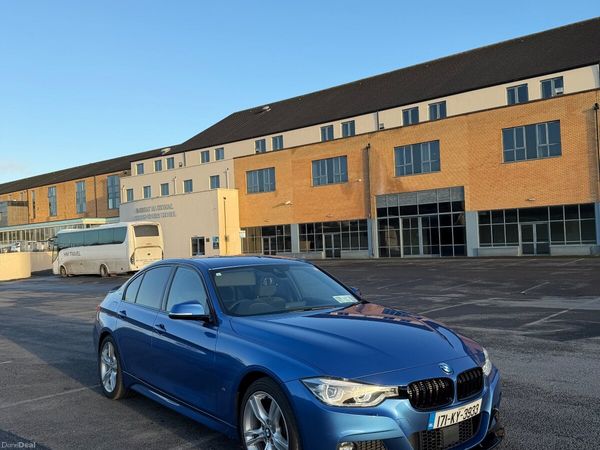BMW 3-Series Saloon, Petrol Plug-in Hybrid, 2017, Blue