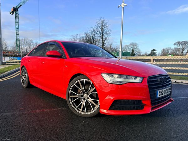 Audi A6 Saloon, Diesel, 2015, Red