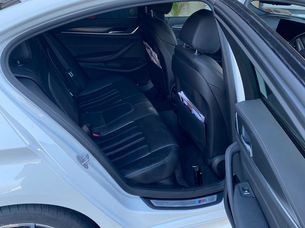 BMW 5-Series Saloon, Diesel, 2021, White