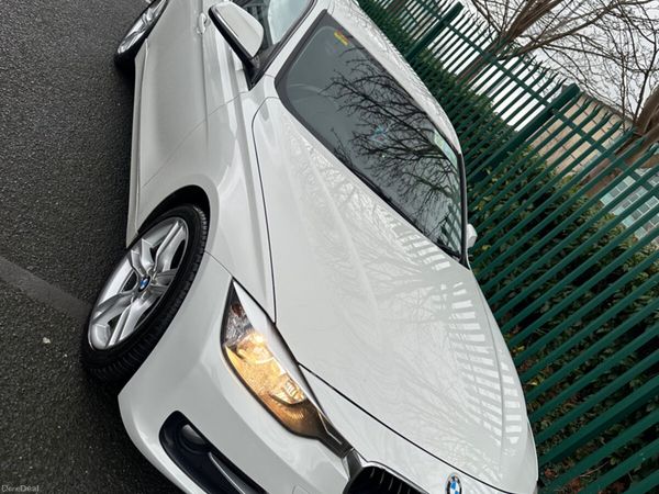 BMW 3-Series Saloon, Diesel, 2012, White