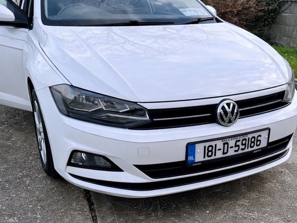 Volkswagen Polo Hatchback, Petrol, 2018, White
