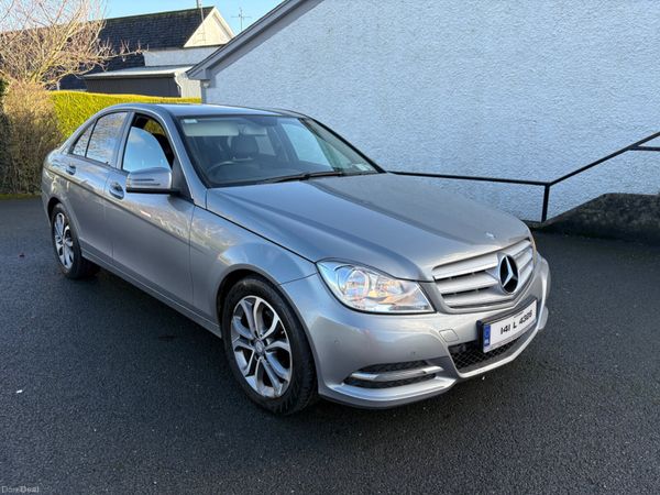 Mercedes-Benz C-Class Saloon, Diesel, 2014, Silver