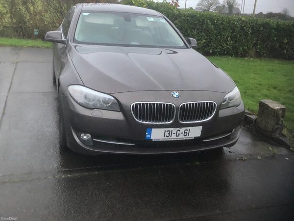 BMW 5-Series Saloon, Diesel, 2013, Brown
