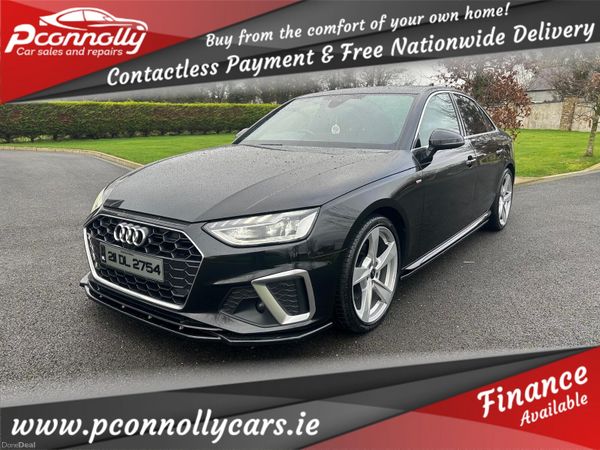 Audi A4 Saloon, Diesel Hybrid, 2021, Black