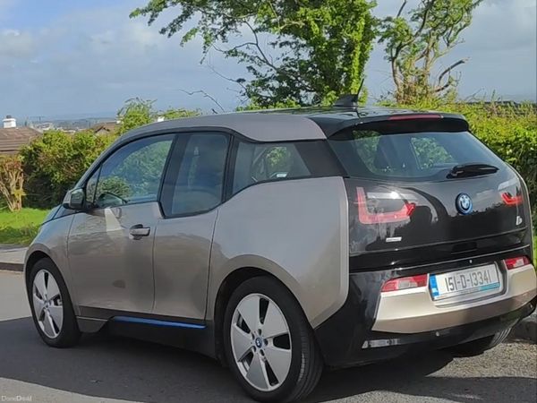 BMW i3 Saloon, Petrol Plug-in Hybrid, 2015, Silver