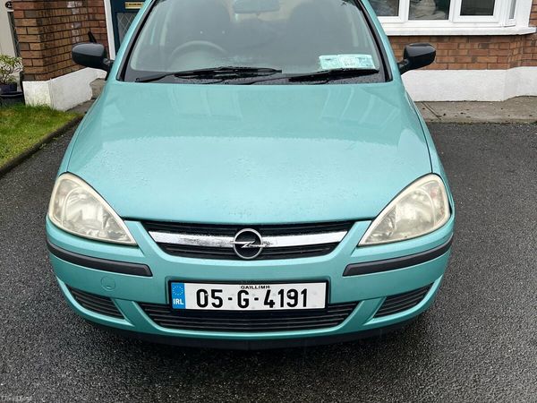 Opel Corsa Hatchback, Petrol, 2005, Green
