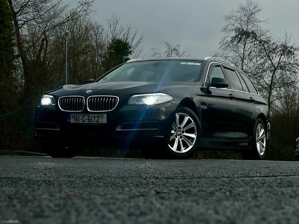 BMW 5-Series Estate, Diesel, 2014, Black