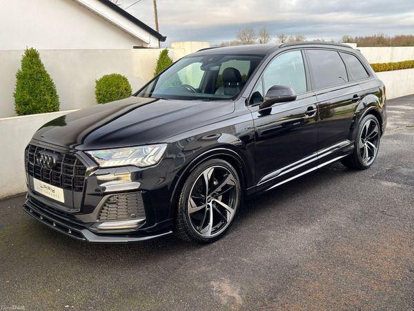 Audi Q7 SUV, Diesel Hybrid, 2021, Black