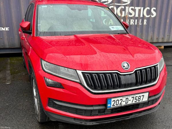 Skoda Kodiaq SUV, Diesel, 2020, Red