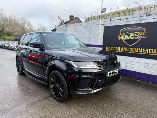 Land Rover Range Rover Sport SUV, Diesel, 2018, Black
