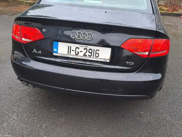 Audi A4 Saloon, Diesel, 2011, Black