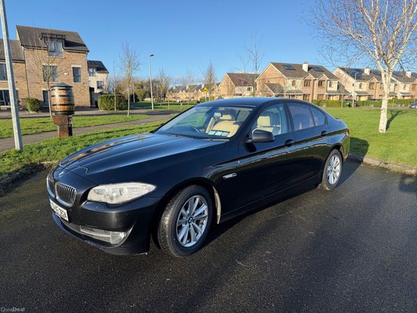 BMW 5-Series Saloon, Diesel, 2013, Black