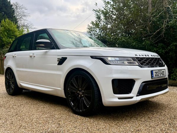 Land Rover Range Rover Sport SUV, Petrol Plug-in Hybrid, 2020, White