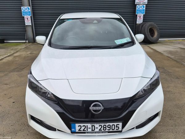 Nissan Leaf Hatchback, Electric, 2022, White