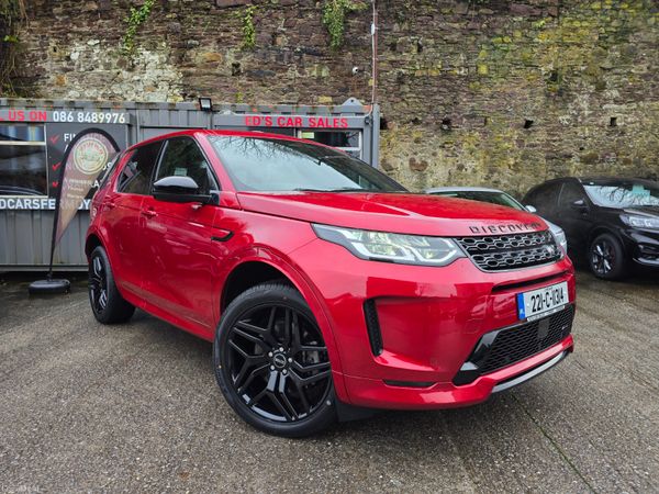 Land Rover Discovery Sport SUV, Petrol Plug-in Hybrid, 2022, Red