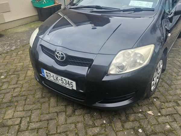 Toyota Auris Hatchback, Petrol, 2007, Black