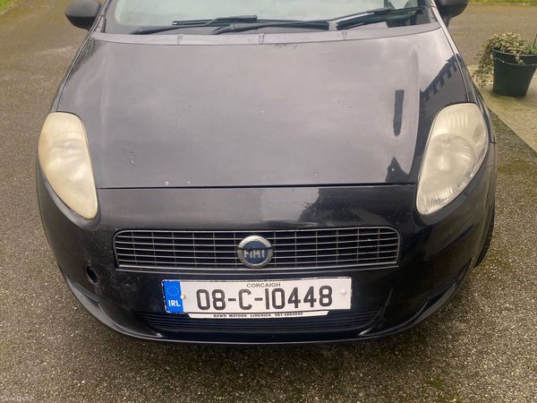 Fiat Punto Hatchback, Petrol, 2008, Black