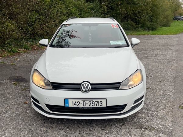 Volkswagen Golf Estate, Diesel, 2014, White