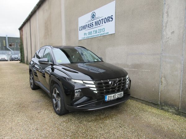 Hyundai Tucson SUV, Petrol Hybrid, 2021, Black