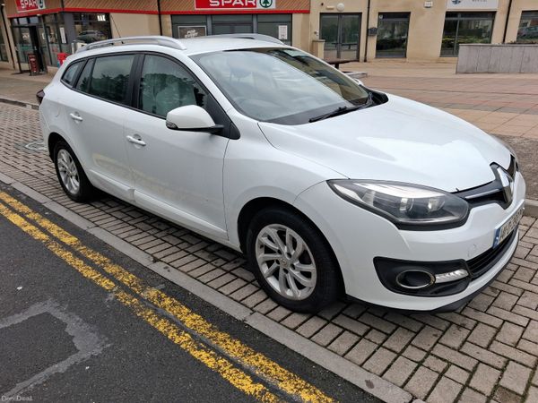 Renault Megane Estate, Diesel, 2014, White