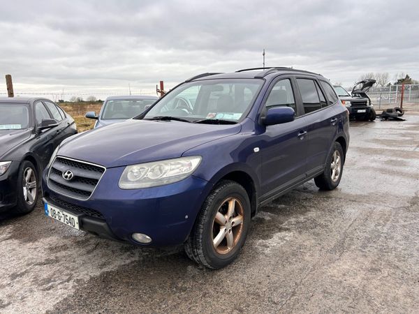 Hyundai Santa Fe SUV, Diesel, 2008, Blue