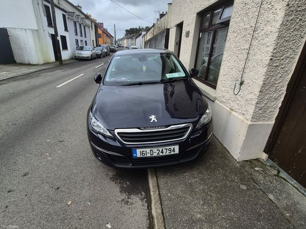 Peugeot 308 Hatchback, Diesel, 2016, Blue