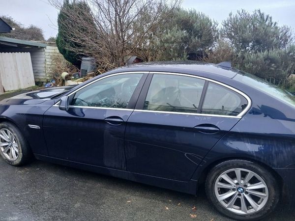 BMW 5-Series Saloon, Diesel, 2014, Blue