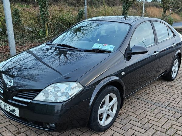 Nissan Primera Saloon, Petrol, 2007, Black