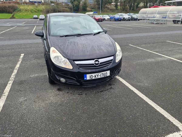 Opel Corsa Hatchback, Diesel, 2010, Black
