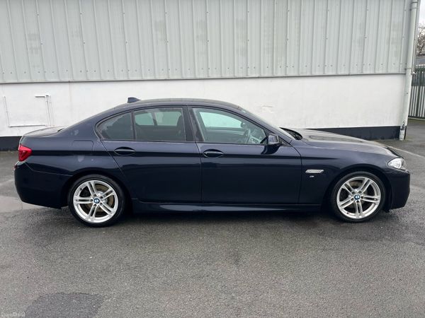 BMW 5-Series Saloon, Diesel, 2013, Black