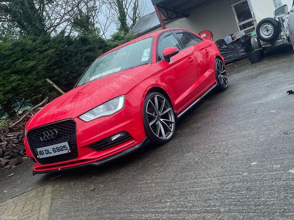 Audi A3 Saloon, Diesel, 2016, Red