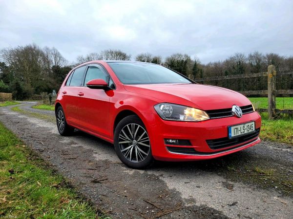 Volkswagen Golf Estate, Diesel, 2017, Red