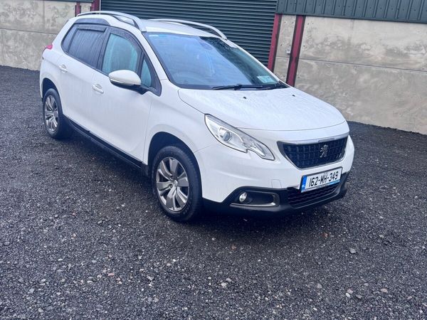 Peugeot 2008 SUV, Petrol, 2016, White