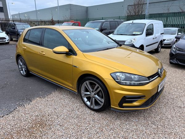 Volkswagen Golf Hatchback, Petrol, 2018, Yellow