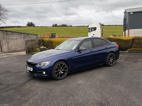 BMW 3-Series Saloon, Diesel, 2017, Blue