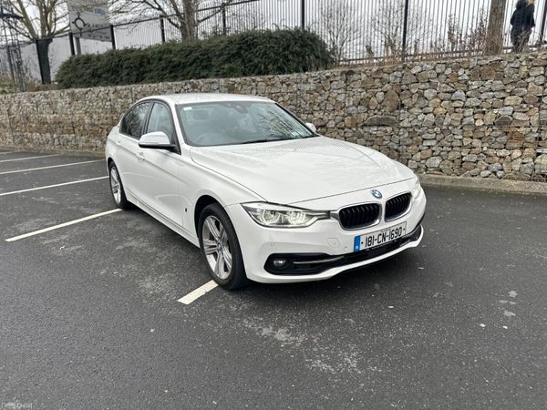 BMW 3-Series Saloon, Petrol Plug-in Hybrid, 2018, White