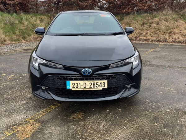 Toyota Corolla Hatchback, Petrol Hybrid, 2023, Black