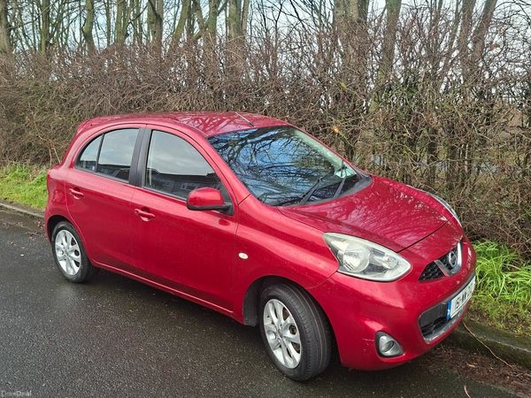 Nissan Micra Hatchback, Petrol, 2015, Red