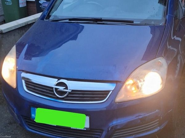 Opel Zafira MPV, Petrol, 2008, Blue