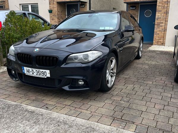 BMW 5-Series Saloon, Diesel, 2014, Black