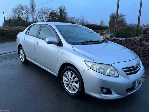 Toyota Corolla Saloon, Petrol, 2008, Silver