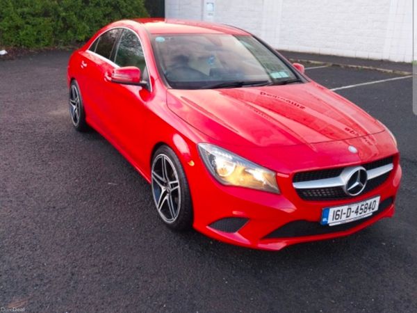 Mercedes-Benz CLA Saloon, Diesel, 2016, Red